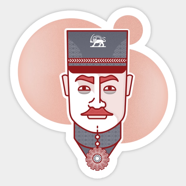 Historical Character Sticker by ashkan